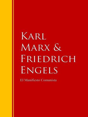 cover image of El Manifiesto Comunista
